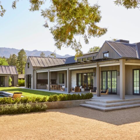 A Napa Modern Farmhouse Gets Infused With Unexpected Patina and Charm