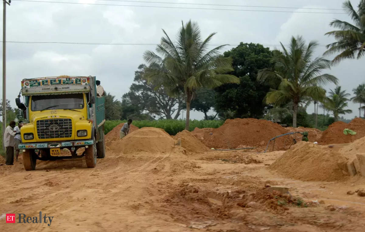 Builders condemn hike in sand price Vijayawada, Real Estate News, ET RealEstate