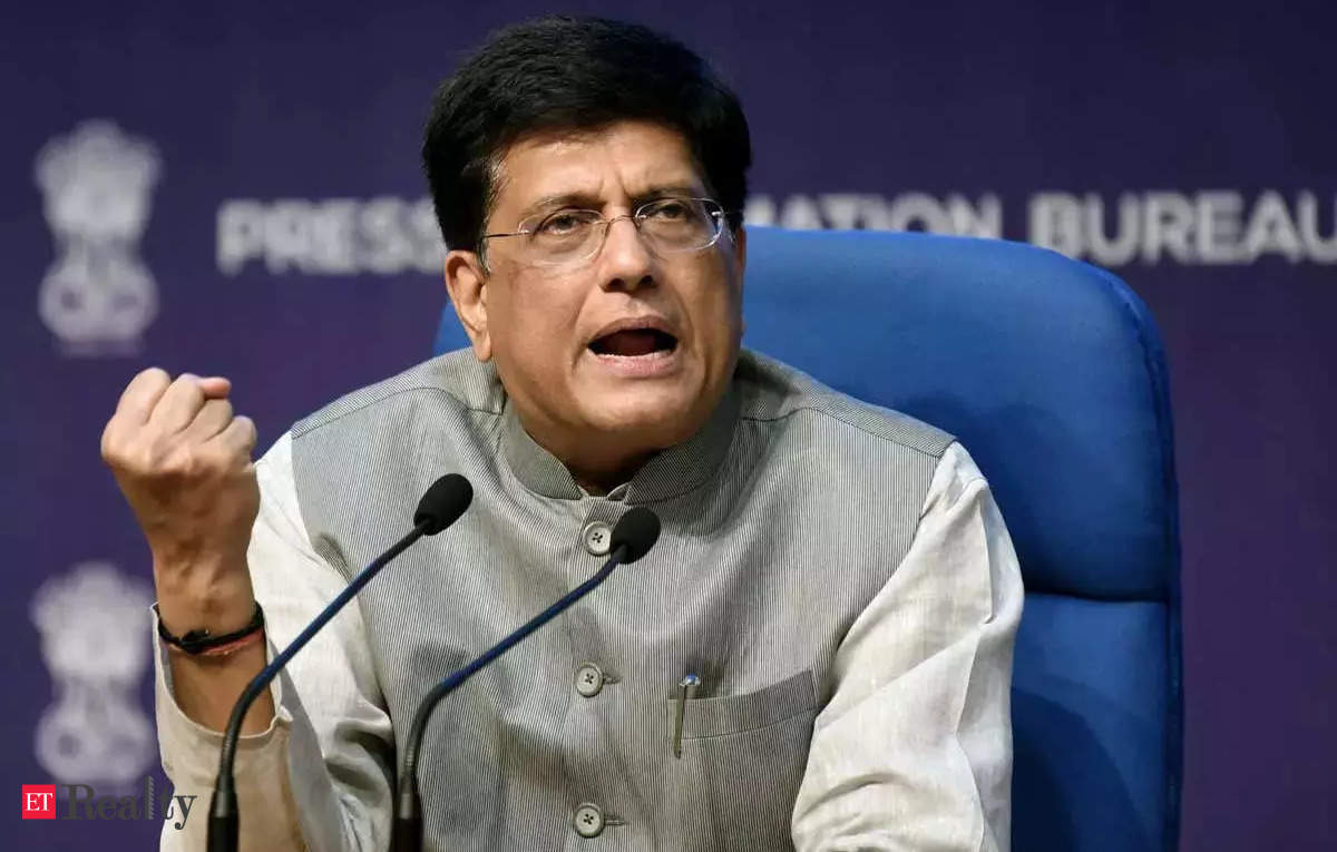 Will ask experts, use tech for in-situ rehabilitation of slums: Piyush Goyal, ET RealEstate