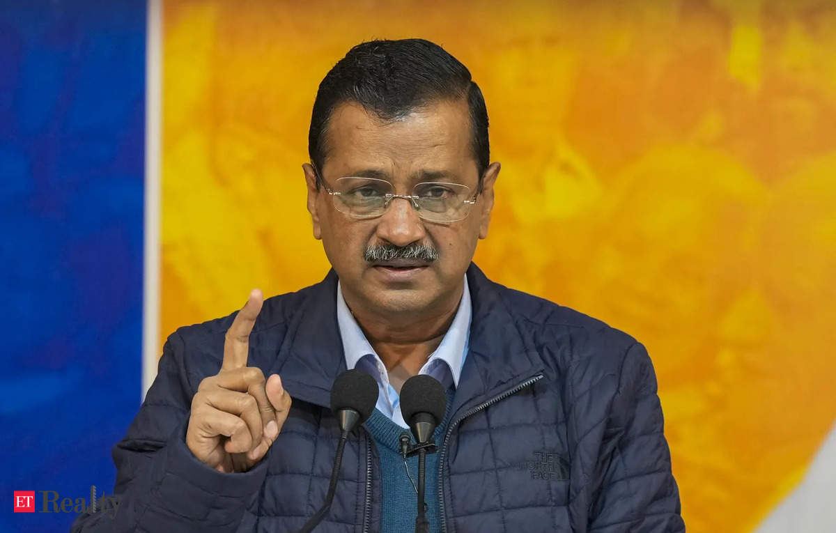 Arvind Kejriwal proposes new housing scheme for sanitation workers, ET RealEstate