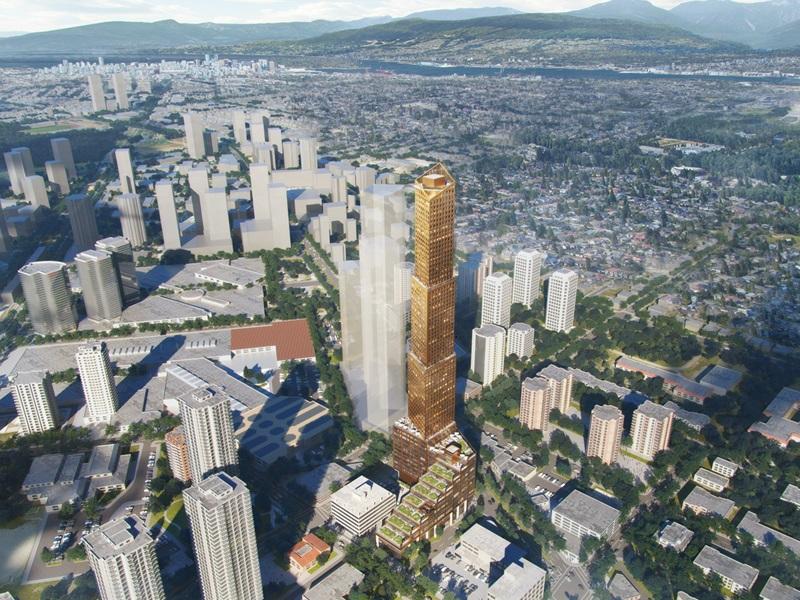 Homegrown Burnaby developer plans 72-storey Metrotown tower • RENX