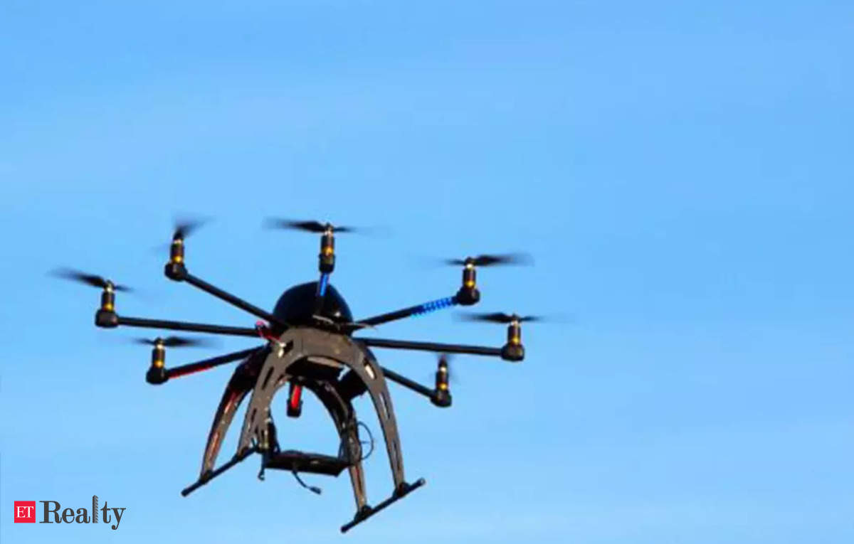 Ghaziabad development body to use drones to map Madhuban Bapudham township, ET RealEstate