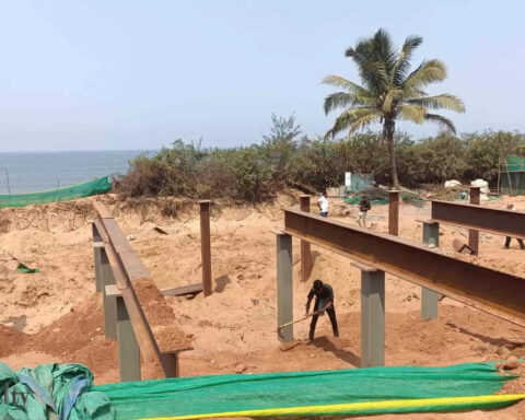 GCZMA inspects illegal constructions in Candolim beach's CRZ zone, ET RealEstate