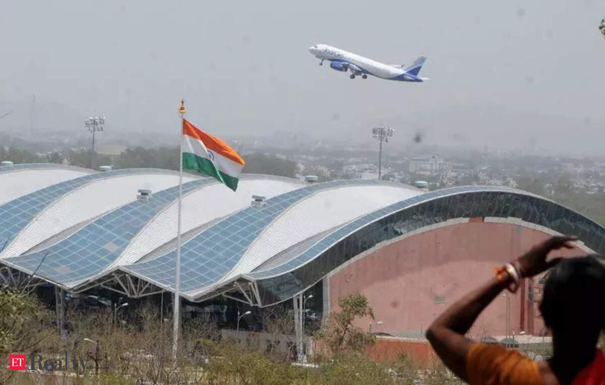 Indore airport to acquire 20.48 acre of land below Bijasan Tekri for expansion, ET RealEstate